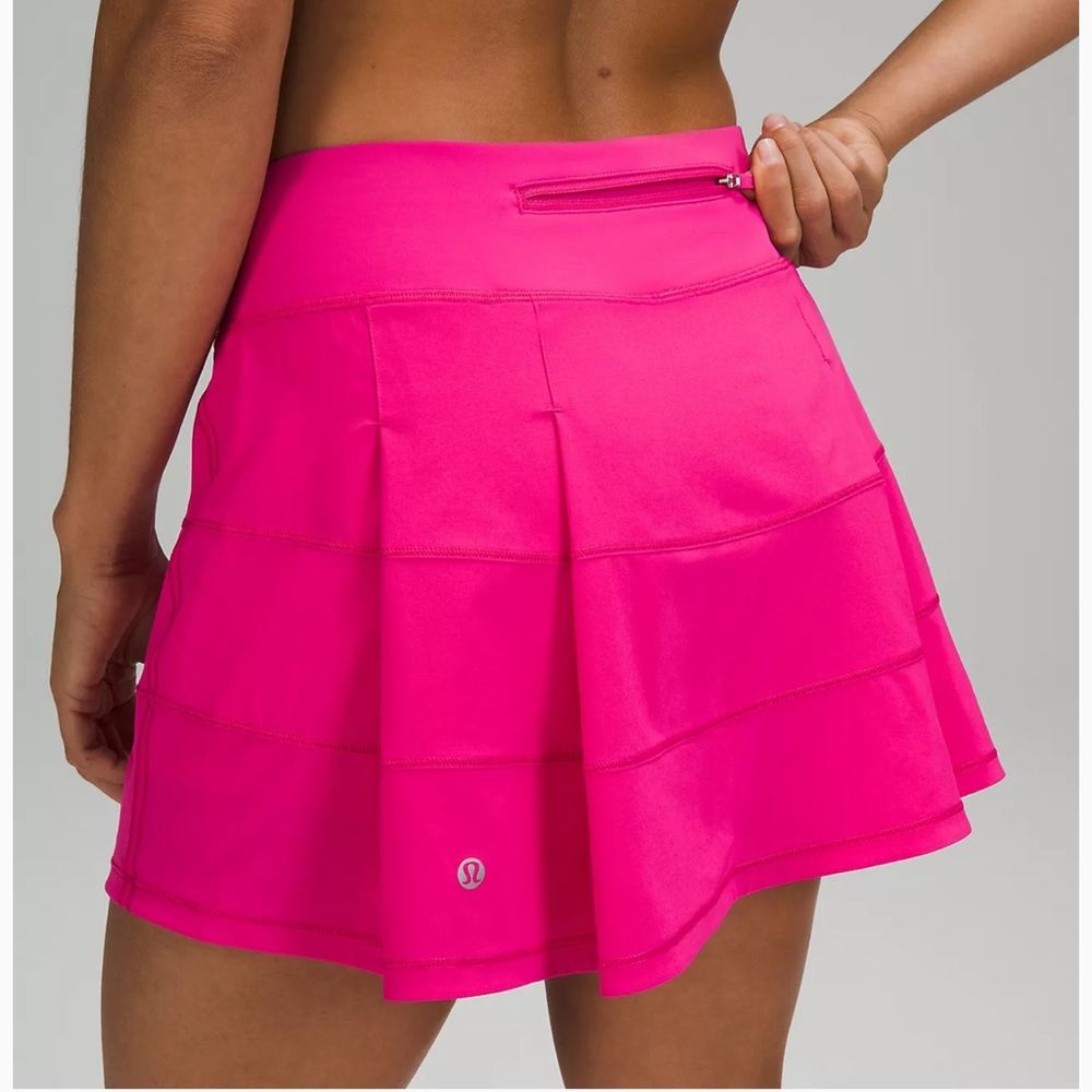 Lululemon Pace Rival Skirt *Tall 💖 Sonic Pink - Picture 8 of 12